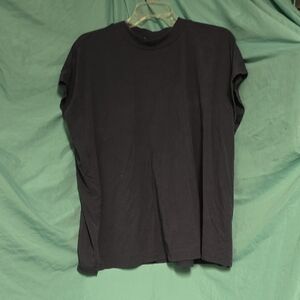 Eileen Fisher Black Short Sleeve Tee